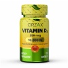 Orzax Vitamin D3 10000 IU (120 caps)