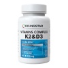 Risingstar Vitamins Complex K2 & D3 (60 caps)