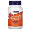 NOW Vitamine D-3 5000 IU (240 caps)