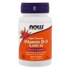 NOW Vitamine D-3 5000 IU (120 caps)